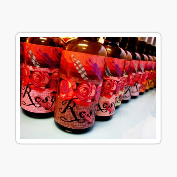 Rosy In Amber Collection IV Sticker