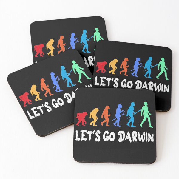 Item preview, Funny Let's Go Darwin Charles Darwin quote Evolution designed and sold by Wadia Hamda.
