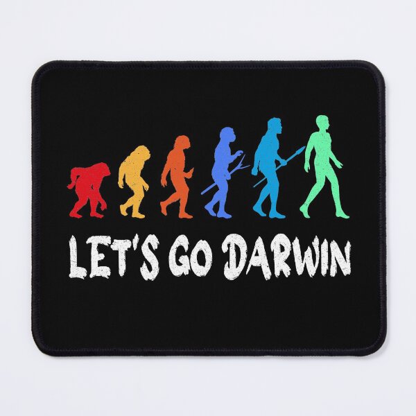 Item preview, Funny Let's Go Darwin Charles Darwin quote Evolution designed and sold by Wadia Hamda.