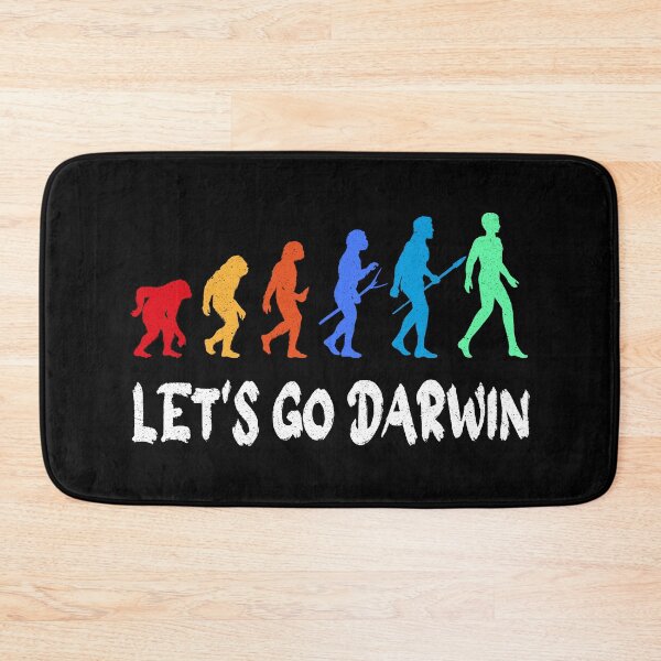 Artikelvorschau, Lustiges Let's Go Darwin Charles Darwin Zitat Evolution entworfen und verkauft von Wadia Hamda.