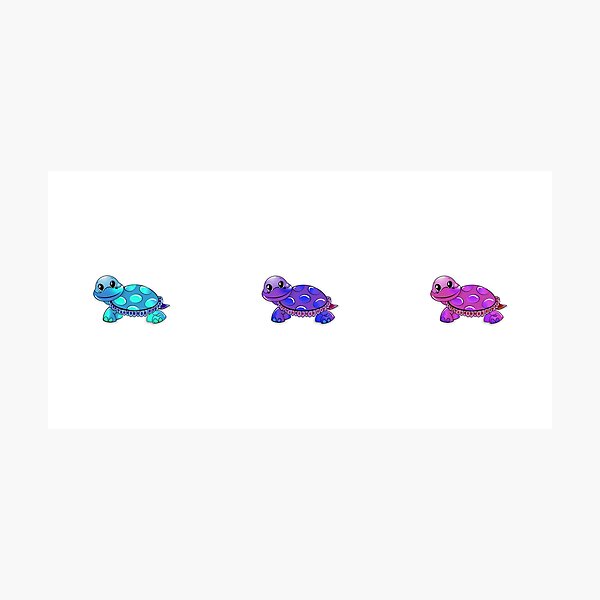 Item preview, Tortugas Sonriendo en Fila designed and sold by PET-SHIRTS.