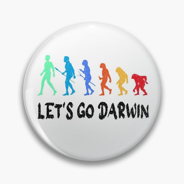 Item preview, Funny Let's Go Darwin Charles Darwin quote Evolution designed and sold by Wadia Hamda.