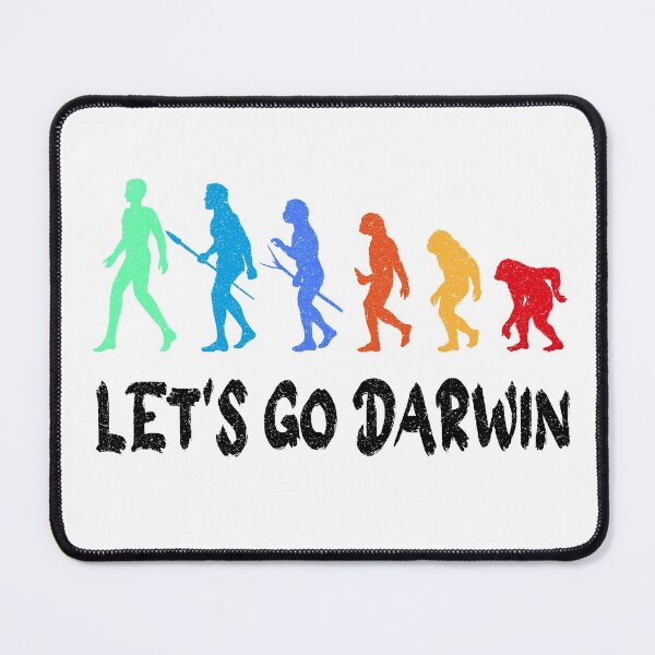 Item preview, Funny Let's Go Darwin Charles Darwin quote Evolution designed and sold by Wadia Hamda.