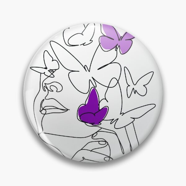 Item preview, Very peri butterfly designed and sold by chourouk shop ★★★★★.