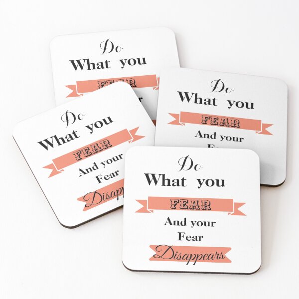 Item preview, Do what you fear and and your fear disappears designed and sold by atktdesigns.