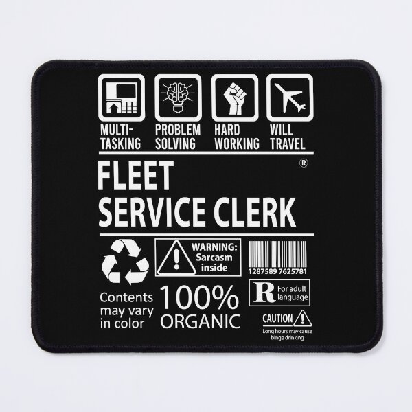 Item preview, Fleet Service Clerk T Shirt - MultiTasking Certified Job Gift Item Tee designed and sold by andahanson.