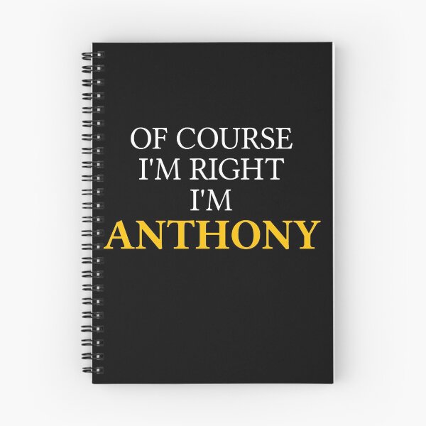 Item preview, Of course I'm right I'm Anthony	 designed and sold by mugify.