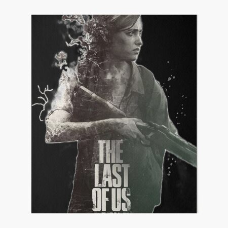 The last of us part 2, Ellie Classic T-Shirt.png Art Board Print for Sale  by StevenMonroe