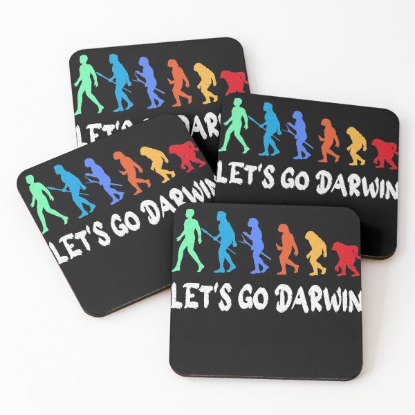 Item preview, Funny Let's Go Darwin Charles Darwin quote Evolution designed and sold by Wadia Hamda.