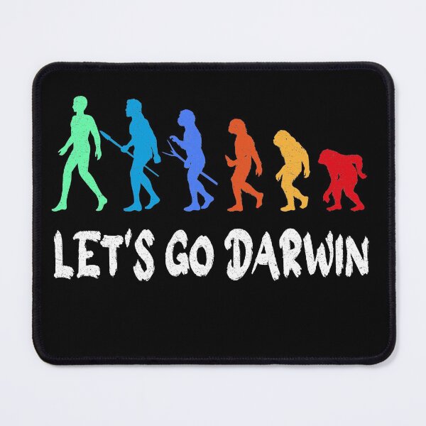 Item preview, Funny Let's Go Darwin Charles Darwin quote Evolution designed and sold by Wadia Hamda.