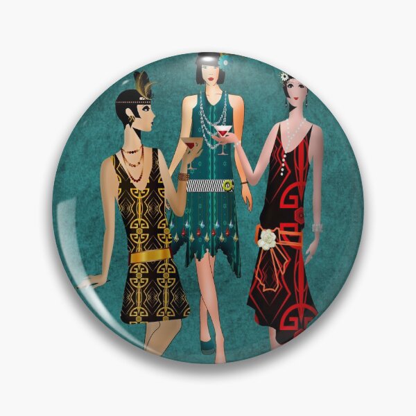 Item preview, 1920's flappers at a party. designed and sold by Areashor.