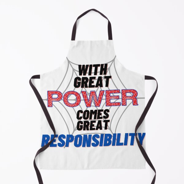 Item preview, With Great POWER Comes Great RESPONSIBILITY web design designed and sold by Awkward-Ginger.