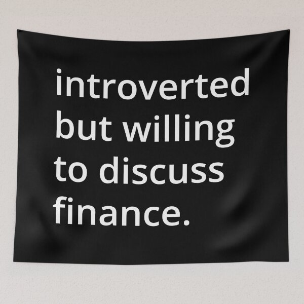 Aperçu de l'œuvre introverti mais disposé à discuter de finance créée et vendue par MSA-42.