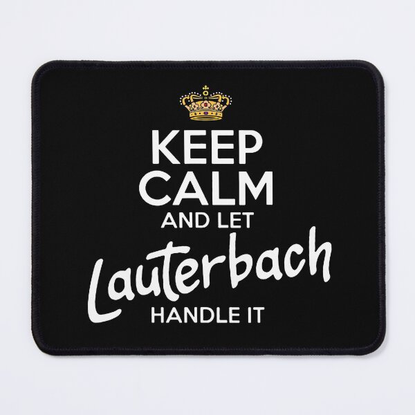 Item preview, Keep Calm And Let - KARL LAUTERBACH - Handle It designed and sold by urban-design.