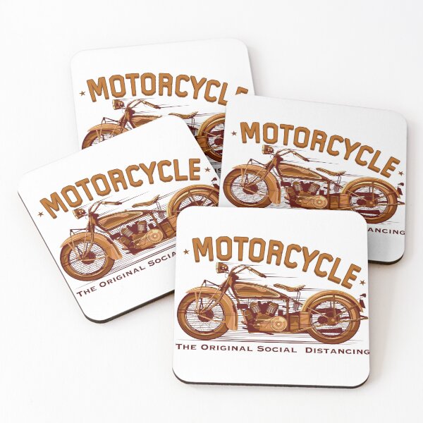 Item preview, Motorcycle The Original Social Distancing designed and sold by NawalMagdy.