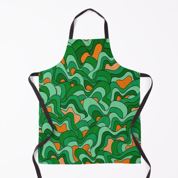 Item preview, Abstract pattern - orange and green. designed and sold by K.S ART.