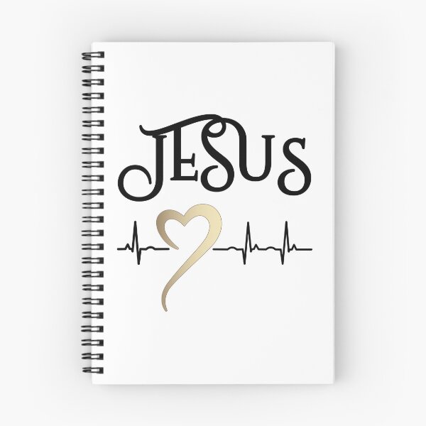 Item preview, Christian Design - Jesus with Heart and Heartbeat designed and sold by simplydesignart.