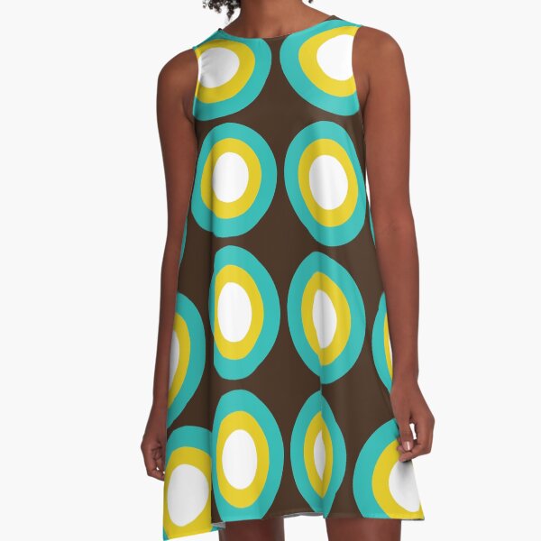 Just Like Eggs A-Line Dress