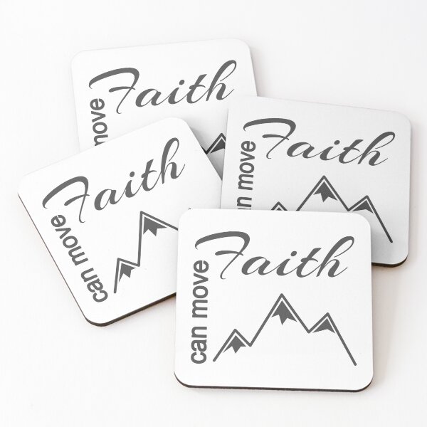 Item preview, Christian Design - Faith Can Move Mountains designed and sold by simplydesignart.