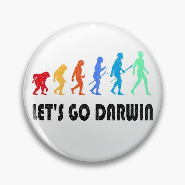 Item preview, Funny Let's Go Darwin Charles Darwin quote Evolution designed and sold by Wadia Hamda.