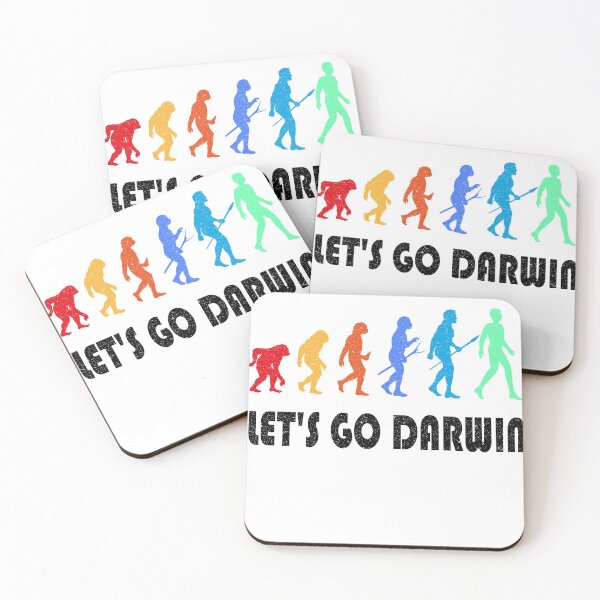Item preview, Funny Let's Go Darwin Charles Darwin quote Evolution designed and sold by Wadia Hamda.