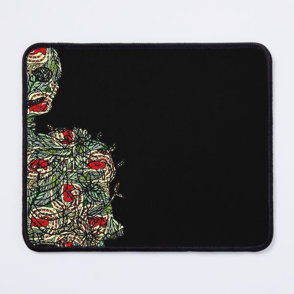 Item preview, Gothic Skeleton - Floral Pattern Rib-cage and Skull designed and sold by Naturalist Prints.