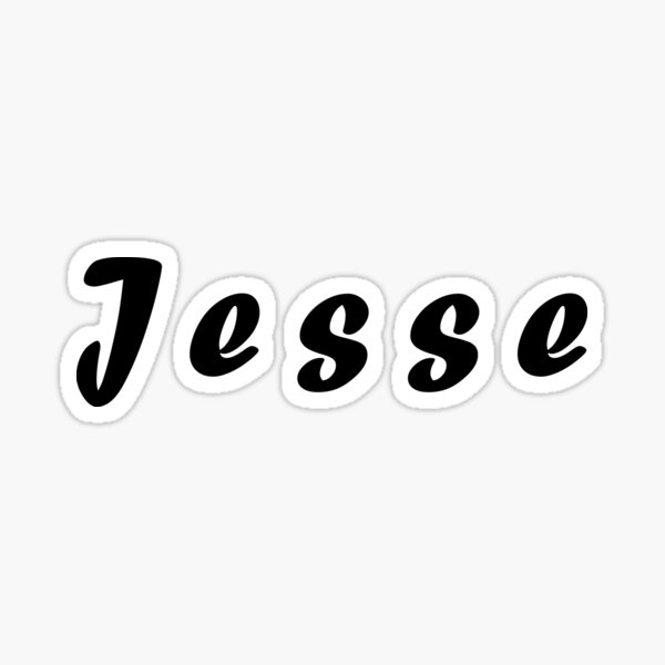 Details about   Awesome Jesse Family Name T Sticker Landscape 