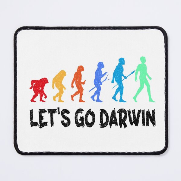 Item preview, Funny Let's Go Darwin Charles Darwin quote Evolution designed and sold by Wadia Hamda.