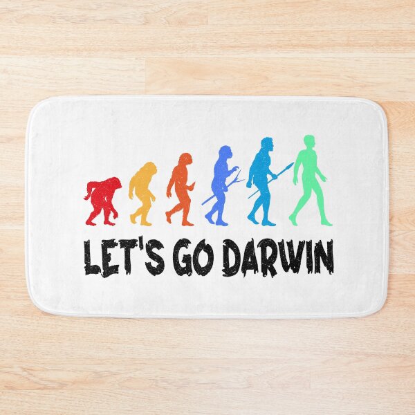 Artikelvorschau, Lustiges Let's Go Darwin Charles Darwin Zitat Evolution entworfen und verkauft von Wadia Hamda.