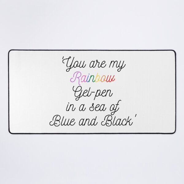 Item preview, You are my rainbow gel pen designed and sold by Raseelvm.