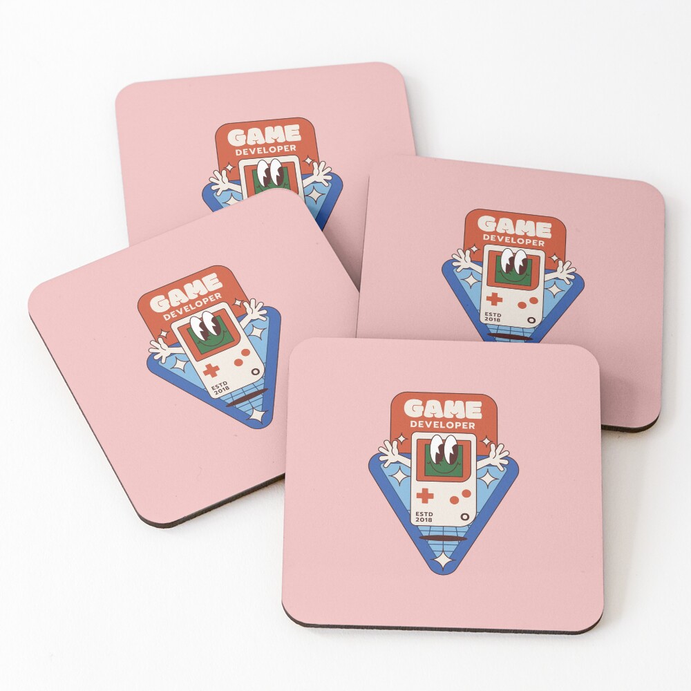Item preview, Coasters (Set of 4) designed and sold by DevGoodies.