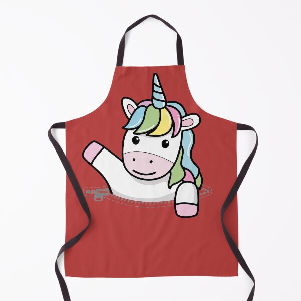 Item preview, Unicorn Out of Zippered Kangaroo Pocket designed and sold by ReadytoWork.