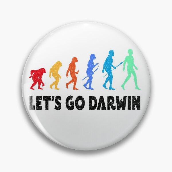 Item preview, Funny Let's Go Darwin Charles Darwin quote Evolution designed and sold by Wadia Hamda.
