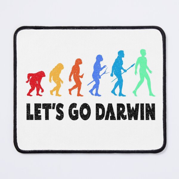 Item preview, Funny Let's Go Darwin Charles Darwin quote Evolution designed and sold by Wadia Hamda.
