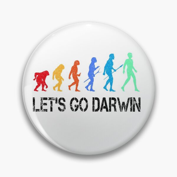 Item preview, Funny Let's Go Darwin Charles Darwin quote Evolution designed and sold by Wadia Hamda.
