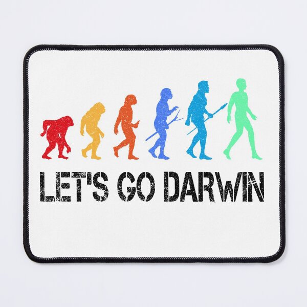 Item preview, Funny Let's Go Darwin Charles Darwin quote Evolution designed and sold by Wadia Hamda.