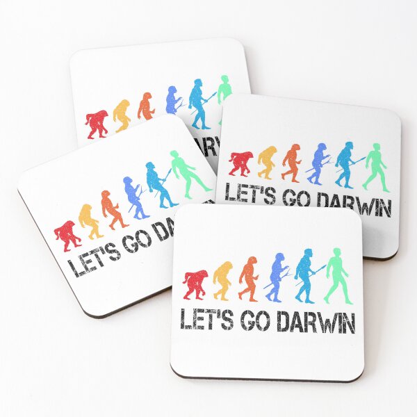 Item preview, Funny Let's Go Darwin Charles Darwin quote Evolution designed and sold by Wadia Hamda.