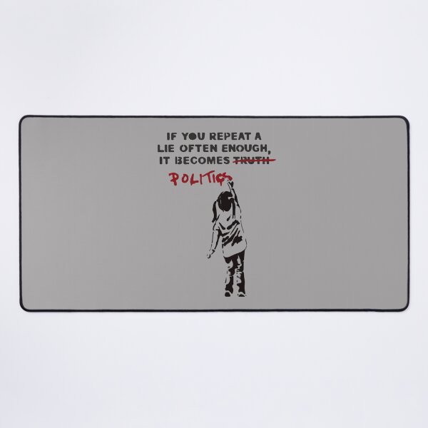 Item preview, If You Repeat A Lie Often Enough It Becomes Politics designed and sold by kheevi.