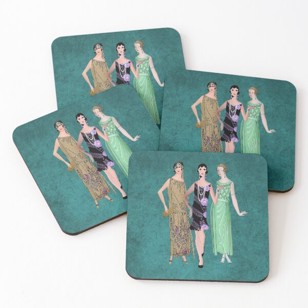 Item preview, 1920's flapper partying designed and sold by Areashor.