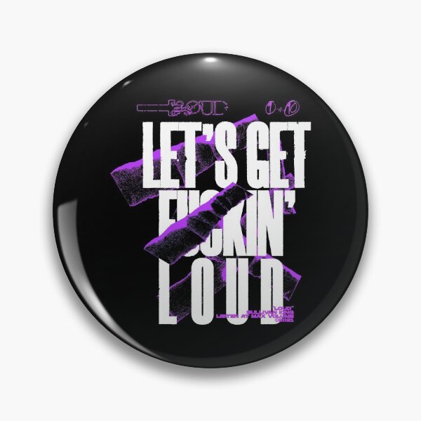 Item preview, Sullivan King Merch Let's Get Fuckin Loud Shirt designed and sold by jerriegxs3ydub.