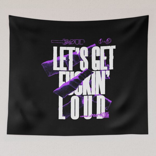 Item preview, Sullivan King Merch Let's Get Fuckin Loud Shirt designed and sold by jerriegxs3ydub.