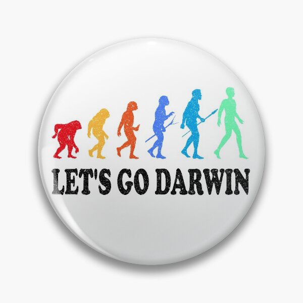 Item preview, Funny Let's Go Darwin Charles Darwin quote Evolution designed and sold by Wadia Hamda.