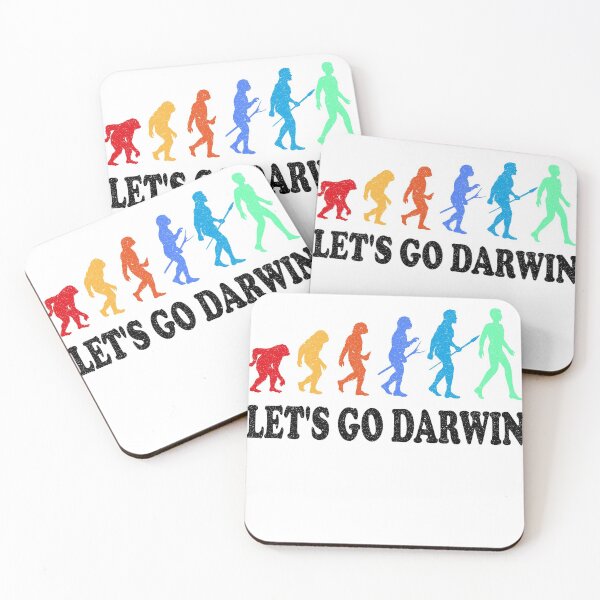 Item preview, Funny Let's Go Darwin Charles Darwin quote Evolution designed and sold by Wadia Hamda.