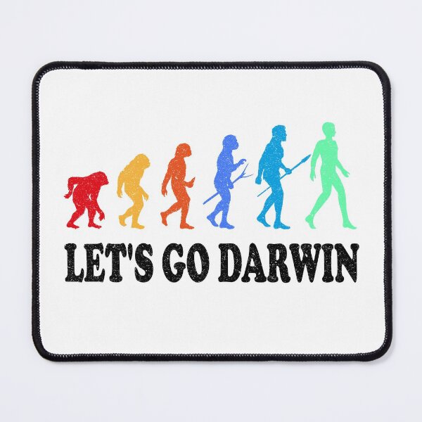 Item preview, Funny Let's Go Darwin Charles Darwin quote Evolution designed and sold by Wadia Hamda.