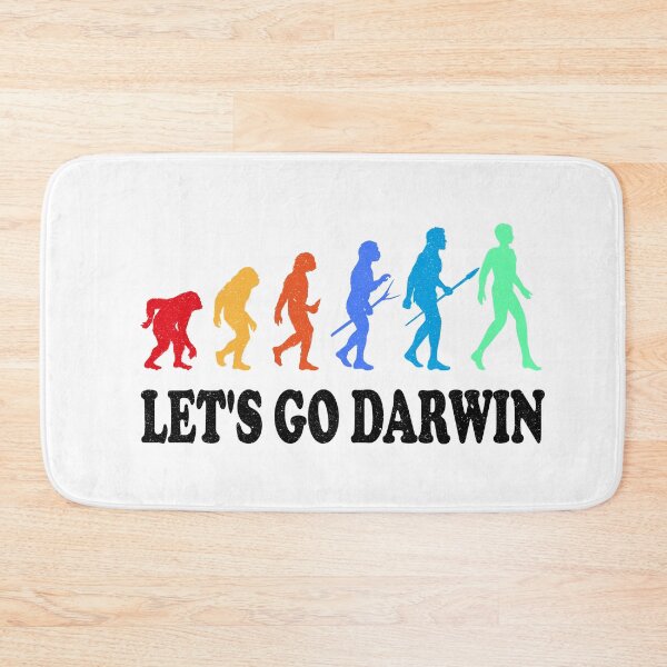 Artikelvorschau, Lustiges Let's Go Darwin Charles Darwin Zitat Evolution entworfen und verkauft von Wadia Hamda.