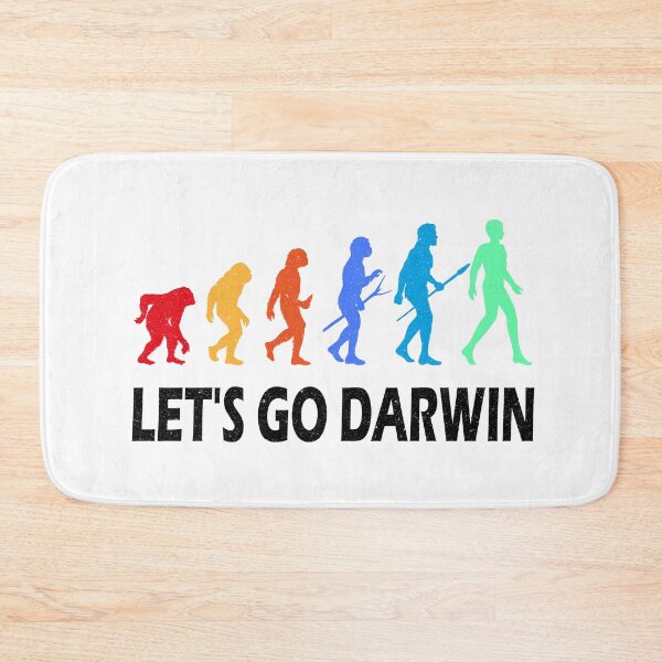 Artikelvorschau, Lustiges Let's Go Darwin Charles Darwin Zitat Evolution entworfen und verkauft von Wadia Hamda.