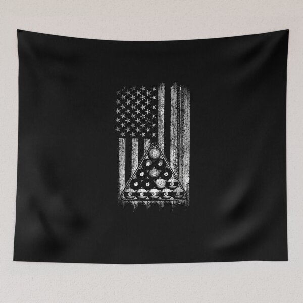 Item preview, Pool Player gift American Flag designed and sold by nchofoloss.