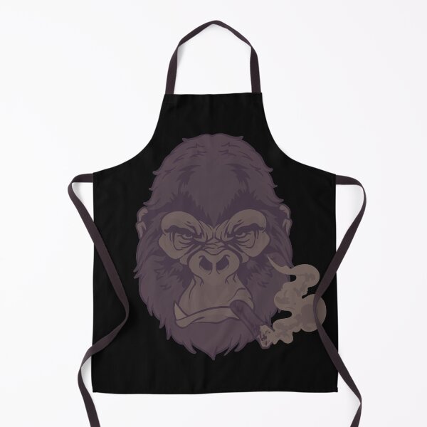Item preview, Sepia Gorilla Smoking a cigar designed and sold by Click-Like.