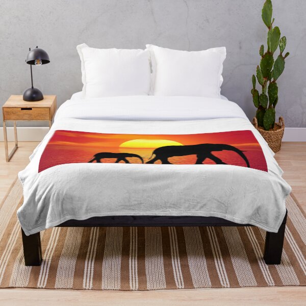 Item preview, Elefantes al Atardecer designed and sold by PET-SHIRTS.