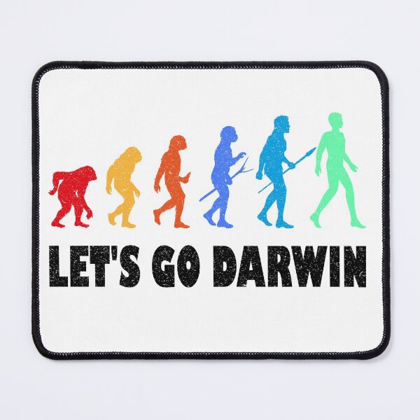 Item preview, Funny Let's Go Darwin Charles Darwin quote Evolution designed and sold by Wadia Hamda.
